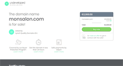 Desktop Screenshot of monsalon.com